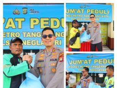 Silaturahmi Dengan Driver Ojol, Wakapolres Tangerang Kota Tekankan Keselamatan dan Ketertiban Berlalu Lintas