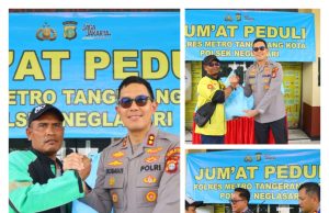 Silaturahmi Dengan Driver Ojol, Wakapolres Tangerang Kota Tekankan Keselamatan dan Ketertiban Berlalu Lintas