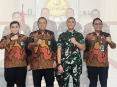 Lanjutkan Kolaborasi Nyata, Lapas Klaten Laksanakan Sinergi Dan Koordinasi Antar Institusi Kodim 0723 Klaten