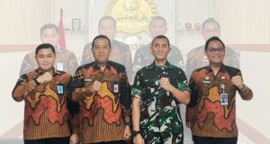 Lanjutkan Kolaborasi Nyata, Lapas Klaten Laksanakan Sinergi Dan Koordinasi Antar Institusi Kodim 0723 Klaten