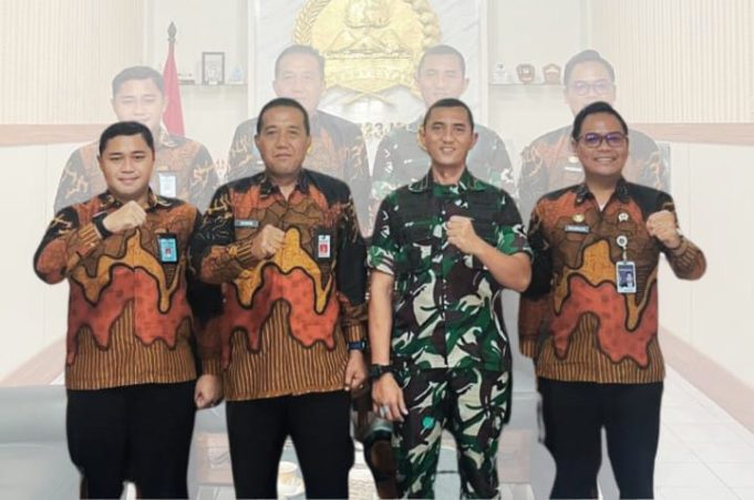 Lanjutkan Kolaborasi Nyata, Lapas Klaten Laksanakan Sinergi Dan Koordinasi Antar Institusi Kodim 0723 Klaten