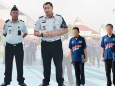 LAPAS KLATEN BERIKAN PENGARAHAN LANGSUNG PADA APEL TAMPING KEDISIPLINAN, KA. KPLP