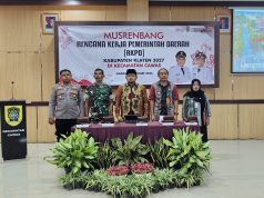 Danramil Cawas Hadiri Musrenbang RKPD Kabupaten Klaten Tahun 2027 Di Kecamatan Cawas