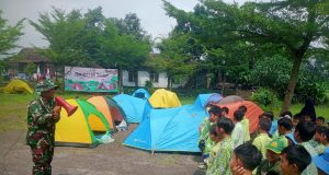 Babinsa Koramil 15/Polanharjo Berikan Pembinaan Kepemimpinan Dan Disiplin kepada Siswa Ibnu Abbas Klaten