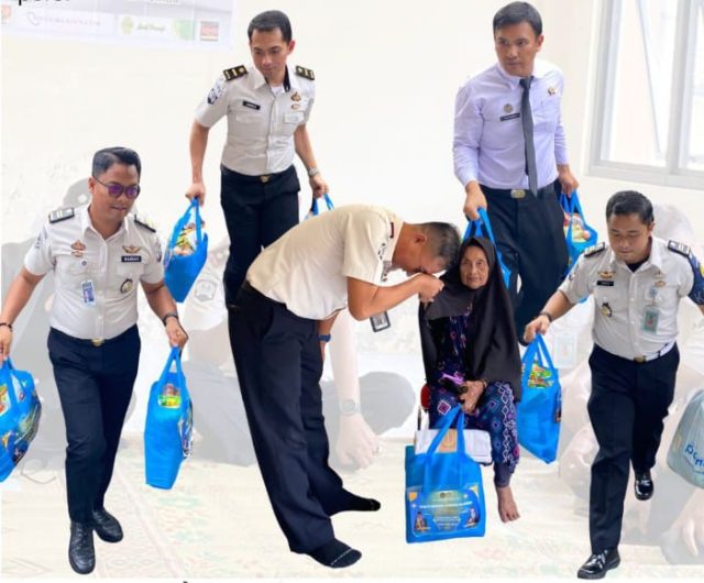 Lapas Klaten Gelar Bakti Sosial Di Rusunawa, Wujudkan Asta Cita Presiden Dan Dukung Hari Pers Nasional