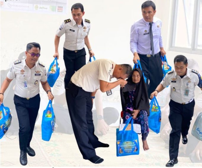 Lapas Klaten Gelar Bakti Sosial Di Rusunawa, Wujudkan Asta Cita Presiden Dan Dukung Hari Pers Nasional