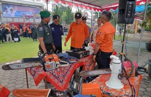 Perkuat Sinergi, Koramil 08/Ngawen Hadiri Apel Kesiapsiagaan Tanggap Bencana Di Kecamatan Ngawen Klaten