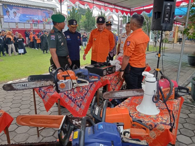 Perkuat Sinergi, Koramil 08/Ngawen Hadiri Apel Kesiapsiagaan Tanggap Bencana Di Kecamatan Ngawen Klaten