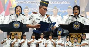 Penyegaran Organisasi , Lapas Klaten Gelar Pelantikan Pejabat Stuktural Dan Pisah Sambut Pegawai