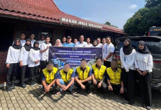 Sambut Bulan Ramadhan Insan Pemasyarakatan Lapas Klaten Gelar Bersih-Bersih Masjid Joglo