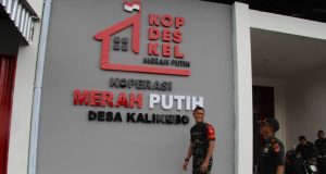 Pastikan Program Strategis Pemerintah Berjalan Optimal, Dandim 0723/Klaten Kunjungi Pembangunan KDKMP Di Trucuk