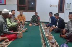 Babinsa Desa Kraguman Tarawih Keliling Bersama Muspika Jogonalan Klaten