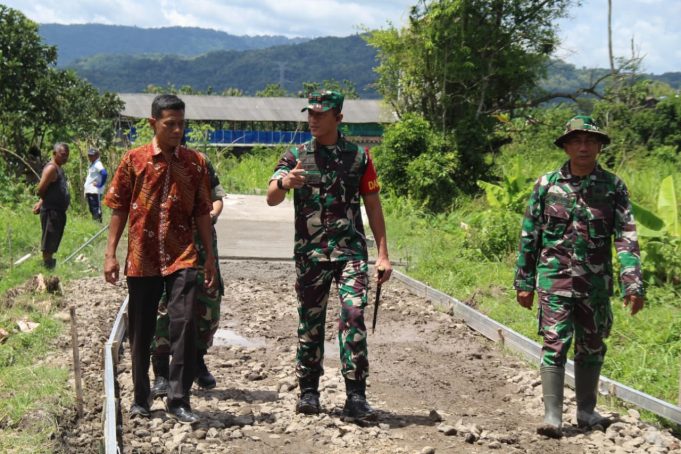 Dandim 0723/Klaten Tinjau Progres TMMD Sengkuyung Tahap I TA 2026 Di Desa Pandes