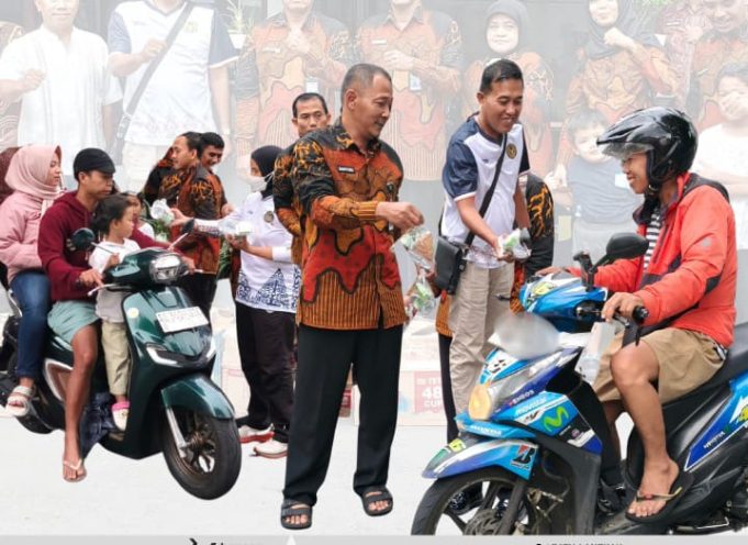 Berbagi Berkah Ramadhan Lapas Klaten Bagikan Ratusan Paket Takjil Kepada Masyarakat.