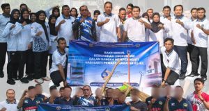 Lapas Klaten Peringati Hari Pemasyarakatan Ke-62 Gelar Kegiatan Bakti Sosial, Kebersihan Lingkungan Lapas, Bersama Seluruh Pegawai WBP.
