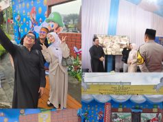 WOW!!! POLRES KUNINGAN SULAP POS TERPADU TAMAN KOTA JADI DUNIA MARIO BROS. BIKIN BETAH!!