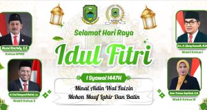 DPRD KABUPATEN KUNINGAN MENGUCAPKAN SELAMAT HARI RAYA IDUL FITRI 1447 H