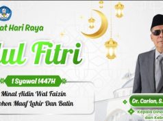 KEPALA DINAS PENDIDIKAN DAN KEBUDAYAAN MENGUCAPKAN SELAMAT HARI RAYA IDUL FITRI 1447 H