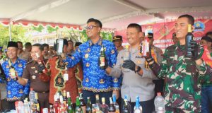 Forkopimda Klaten Musnahkan Miras Dan Knalpot Bising, Wujud Nyata Komitmen Jaga Kamtibmas