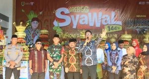 Dandim 0723/Klaten Hadiri Grebeg Syawal 1447 H, Perkuat Kebersamaan Di Kabupaten Klaten
