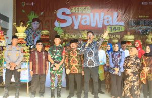 Dandim 0723/Klaten Hadiri Grebeg Syawal 1447 H, Perkuat Kebersamaan Di Kabupaten Klaten