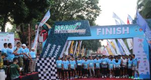 Ribuan Peserta Meriahkan Kodim Klaten Lebarun 2026, Momentum Sehat Dan Silaturahmi Pasca Lebaran