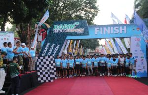 Ribuan Peserta Meriahkan Kodim Klaten Lebarun 2026, Momentum Sehat Dan Silaturahmi Pasca Lebaran