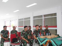 Dandim 0723/Klaten Ikuti Vicon Percepatan Pembangunan Koperasi Desa/Kelurahan Merah Putih