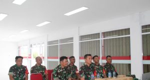 Dandim 0723/Klaten Ikuti Vicon Percepatan Pembangunan Koperasi Desa/Kelurahan Merah Putih