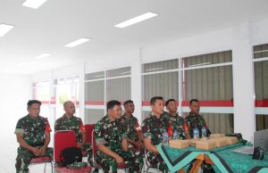 Dandim 0723/Klaten Ikuti Vicon Percepatan Pembangunan Koperasi Desa/Kelurahan Merah Putih