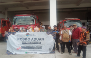 Mengadukan Permasalahan Dana Yang Tak Ada Kejelasan Puluhan Nasabah PD BKK Klaten Adukan ke Damkar