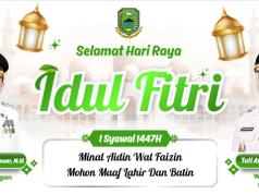 BUPATI DAN WAKIL BUPATI KUNINGAN MENGUCAPKAN SELAMAT HARI RAYA IDUL FITRI 1447 H