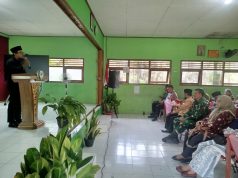 Danramil 06/Kebonarum Hadiri Halal Bihalal SMP N 7 Klaten, Perkuat Sinergi dengan Dunia Pendidikan