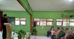Danramil 06/Kebonarum Hadiri Halal Bihalal SMP N 7 Klaten, Perkuat Sinergi dengan Dunia Pendidikan