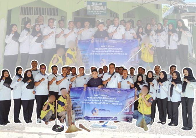 Lapas Klaten Gelar Aksi Bakti Sosial Bersihkan Masjid Sekitar, Sambut Hari Bhakti Pemasyarakatan ke – 62