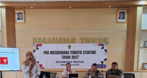 Pra Musrenbang Tematik Stunting Tahun 2027 Kecamatan Trucuk Digelar, Perkuat Sinergi Lintas Sektor