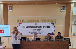 Pra Musrenbang Tematik Stunting Tahun 2027 Kecamatan Trucuk Digelar, Perkuat Sinergi Lintas Sektor
