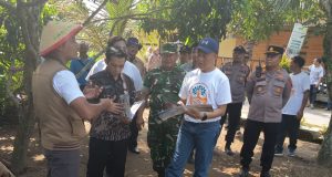 Gerakan Penanaman 10.000 Pohon di Kecamatan Jatinom Klaten, Danramil Sampaikan Ini