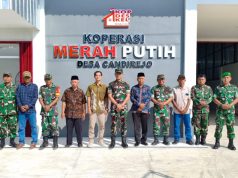 Dandim 0723/Klaten Tinjau Pembangunan KDKMP Di Candirejo, Ikuti Vicon Percepatan Bersama Wapang TNI