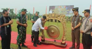 Satukan Langkah Bangun Negeri Dari Desa, Upacara TMMD Sengkuyung Tahap II 2026 Desa Solodiran Di Gelar