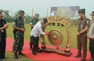 Satukan Langkah Bangun Negeri Dari Desa, Upacara TMMD Sengkuyung Tahap II 2026 Desa Solodiran Di Gelar