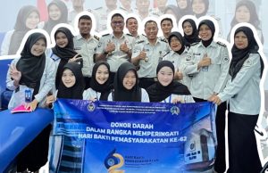 Peringati Hari Bakti Pemasyarakatan Ke – 62 Serta Wujud Kepedulian Kemanusiaan, Pegawai Lapas Klaten Laksanakan Donor Darah.