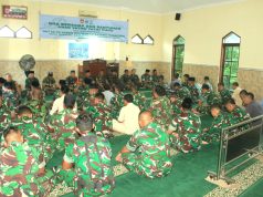 Peringati HUT Ke-60 Korem 074/Warastratama, Kodim 0723/Klaten Gelar Doa Bersama Dan Santunan Anak Yatim Piatu