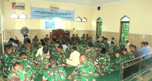 Peringati HUT Ke-60 Korem 074/Warastratama, Kodim 0723/Klaten Gelar Doa Bersama Dan Santunan Anak Yatim Piatu