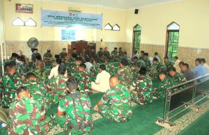 Peringati HUT Ke-60 Korem 074/Warastratama, Kodim 0723/Klaten Gelar Doa Bersama Dan Santunan Anak Yatim Piatu