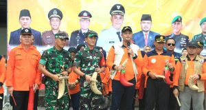 Peringatan Hari Kesiapsiagaan Bencana (HKB) Nasional Tingkat Kabupaten Klaten Tahun 2026 Diisi Simulasi Penanganan Banjir