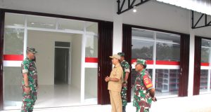 Pasiter Kodim 0723/Klaten Tinjau Koperasi Desa Merah Putih Karangdowo, Pembangunan Capai 100 Persen