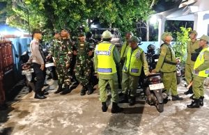 Patroli Gabungan TNI–Polri Dan Linmas Jaga Stabilitas Keamanan Wilayah Juwiring