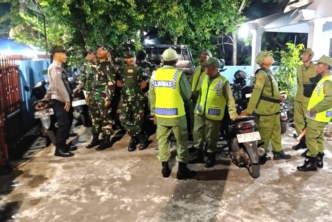 Patroli Gabungan TNI–Polri Dan Linmas Jaga Stabilitas Keamanan Wilayah Juwiring