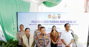 Peletakan Batu Pertama Pembangunan Mapolda DIY, Kapolri Ungkap Kedepankan 4 Konsep Smart City
